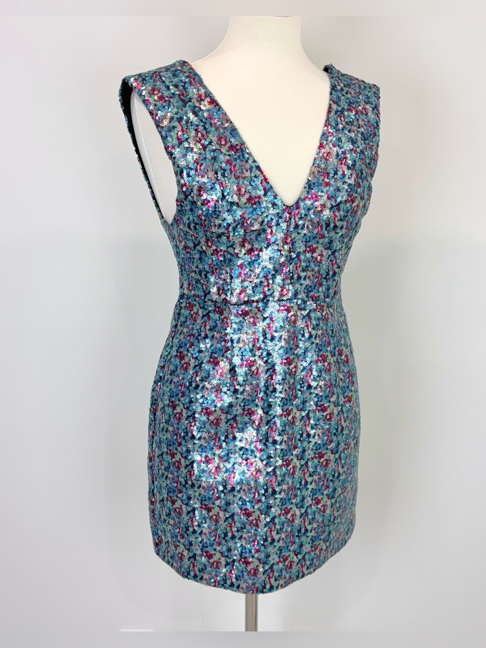 TopShop multicolour sequin dress - Picture 2 of 7